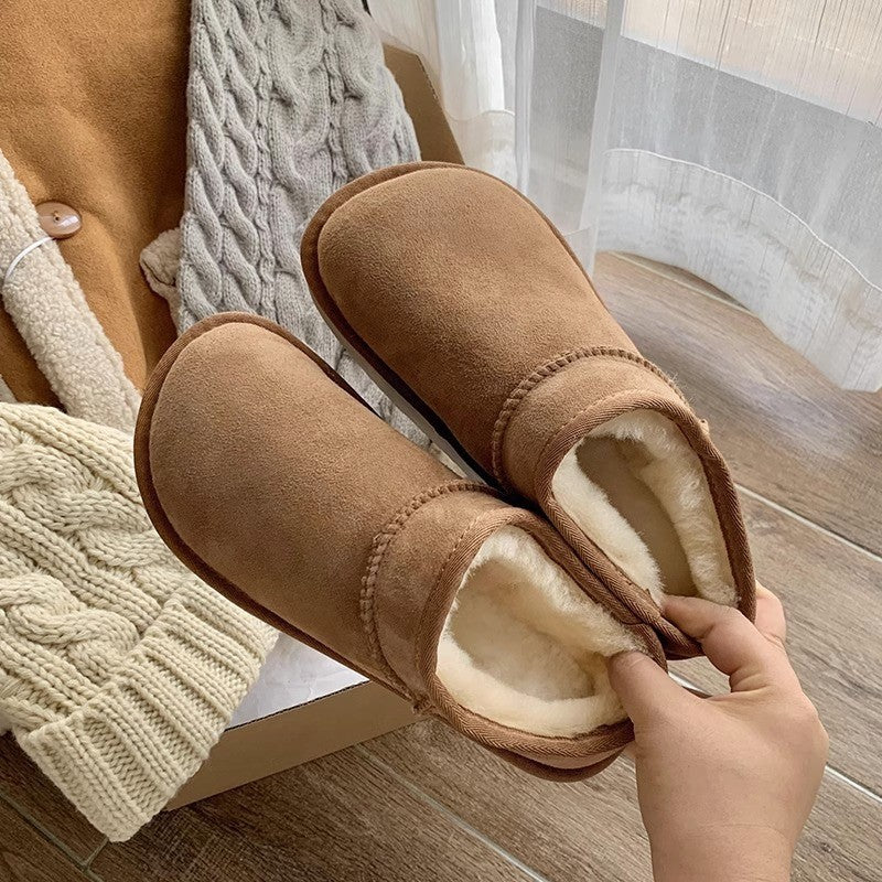 Arden & Co Women's Cozy Suede Fuzzy Boots